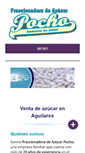 Mobile Screenshot of fraccionadora-pocho.com